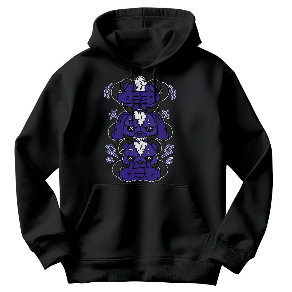 Sweatshirt To Match Field Purple 12s - Wisdom Hugz Graphic