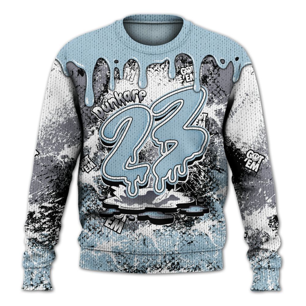 Knitted Sweater To Match Chambray 7s - Dripping 23 Drip