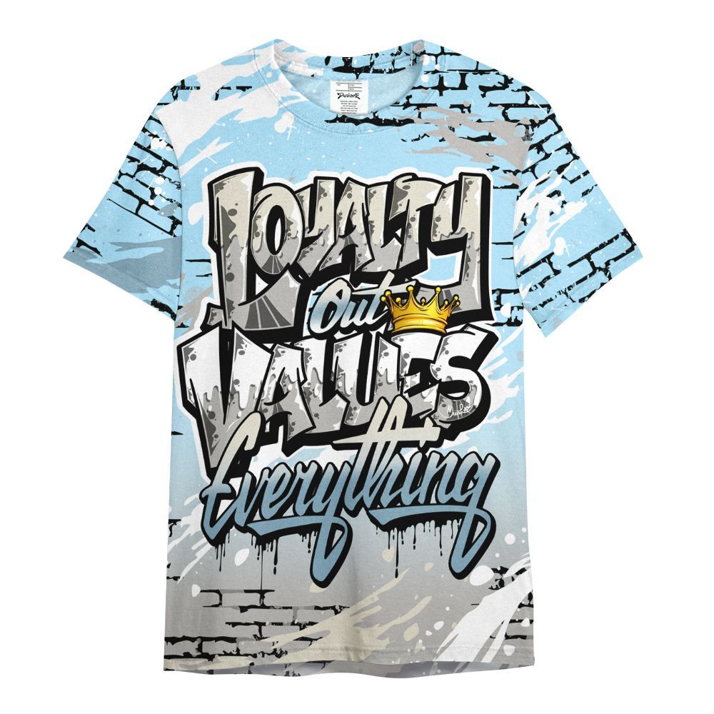 Shirt To Match Retro SoleFly 13s - Values Of Loyalty Drip All Over Print