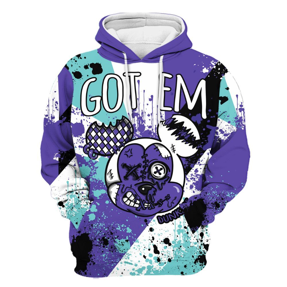 Hoodie To Match Low Hornets 1s - Got Em Drip All Over Print