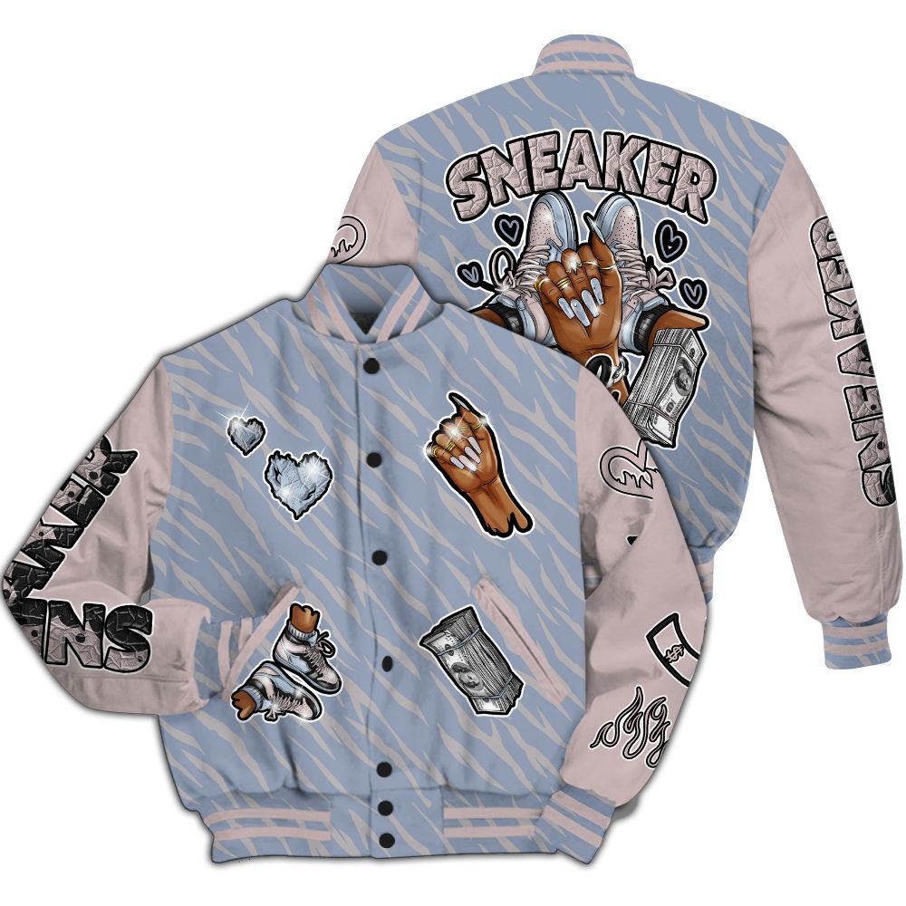 Varsity Jacket To Match Ja 2 Induction - Sneakerz Girlz All Over Print