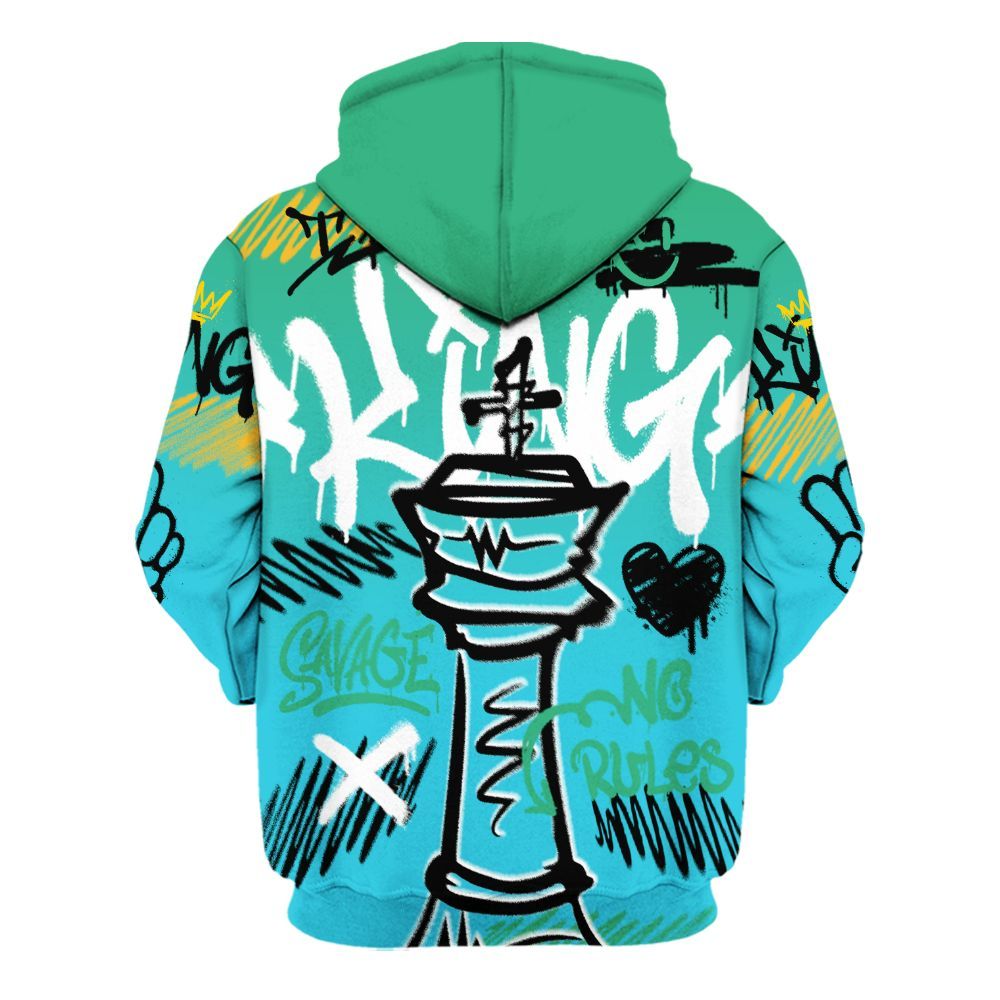 Hoodie To Match Dunk Chunky Dunky - Street King Chess Streetwear All Over Print