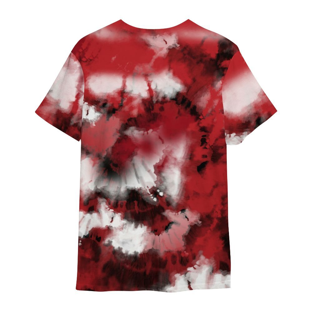 Shirt To Match Retro Cherry 12s - God Blessed Tie Dye All Over Print