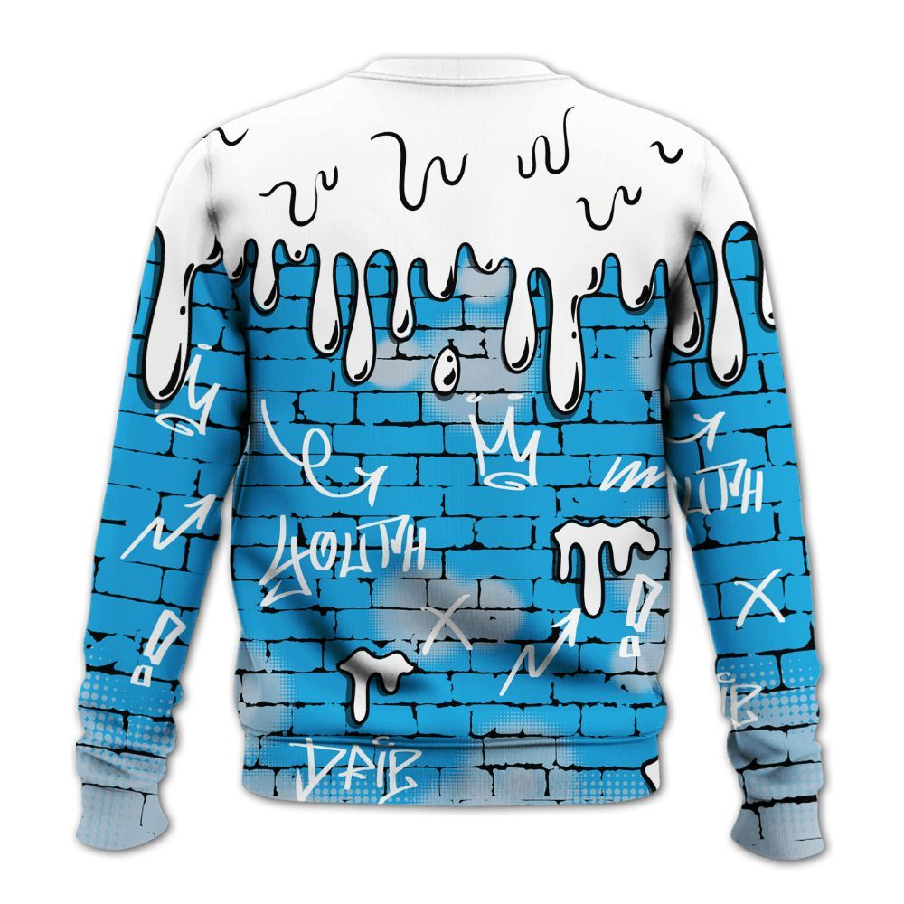 Sweatshirt To Match University Blue Low 2026 11s - Been Different All Over Print