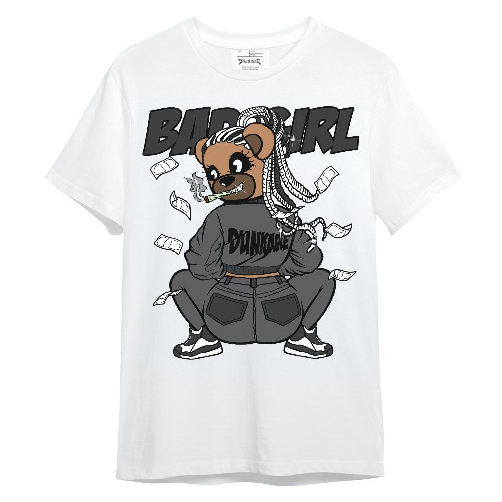 Shirt To Match White Thunder 4s - Rebellious Girl Bear Unisex Shirt