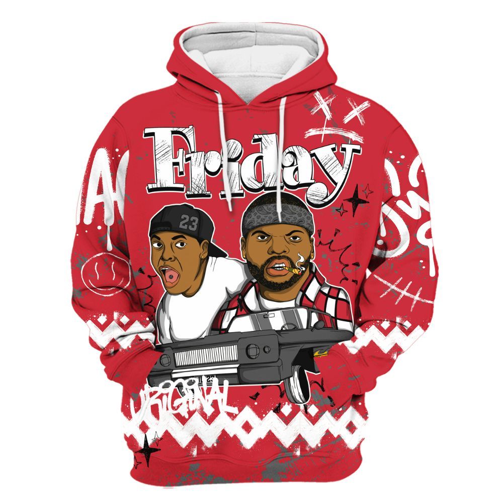 Hoodie To Match Bunny 2025 8s - Friday Sneaker Crayon All Over Print