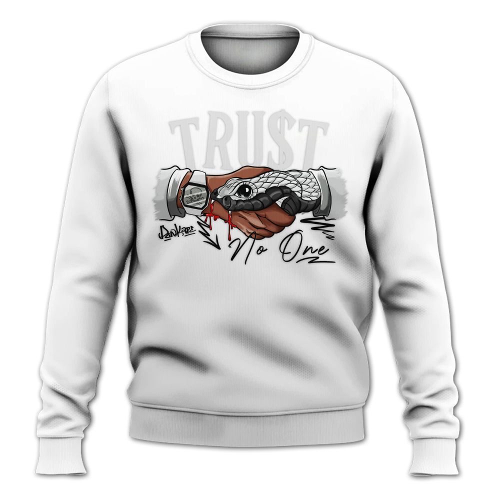 Sweatshirt To Match Kobe 9 EM Protro Halo - Snake Trust No One Drip All Over Print