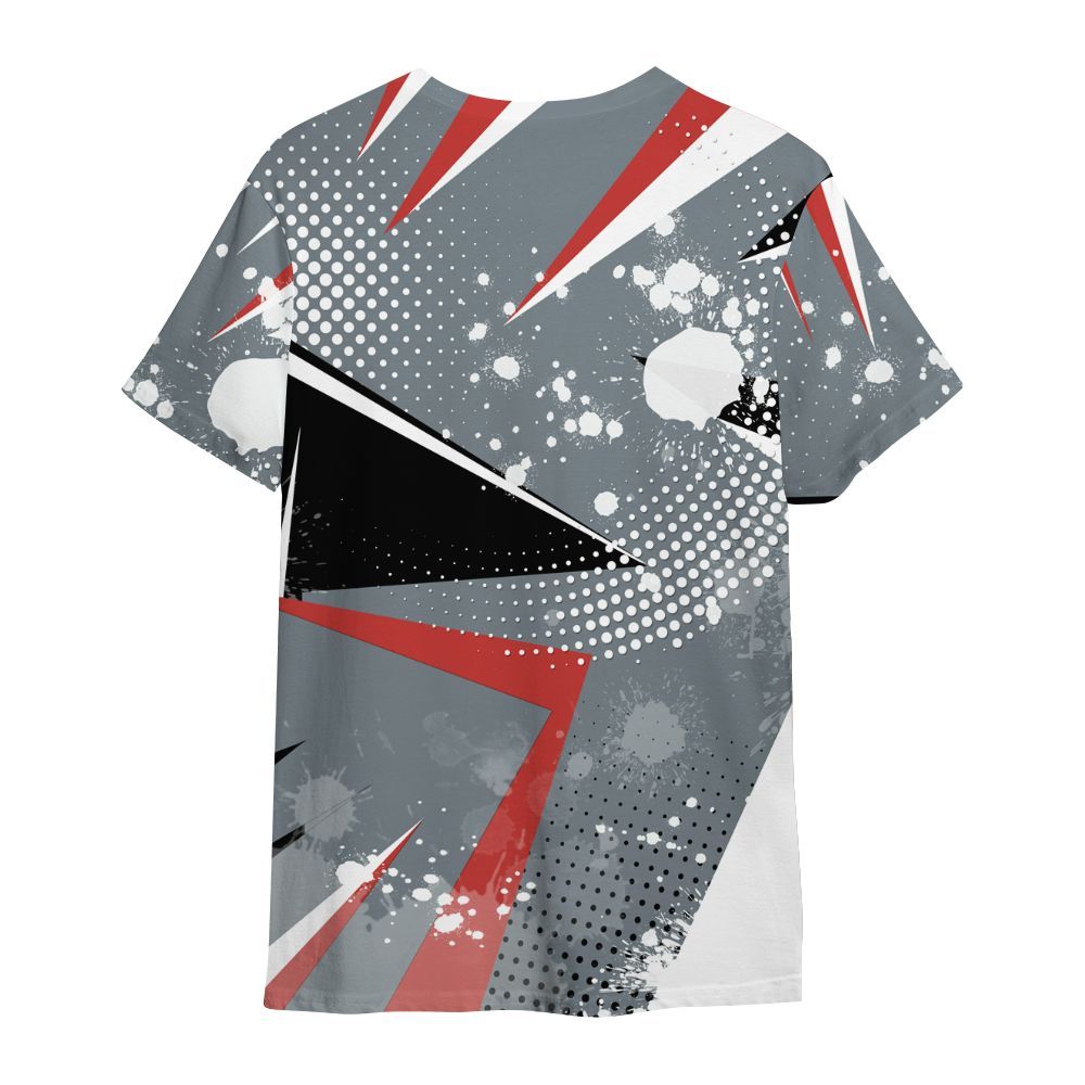 Shirt To Match Wolf Grey 13s - Poly Trust No One Dripping All Over Print