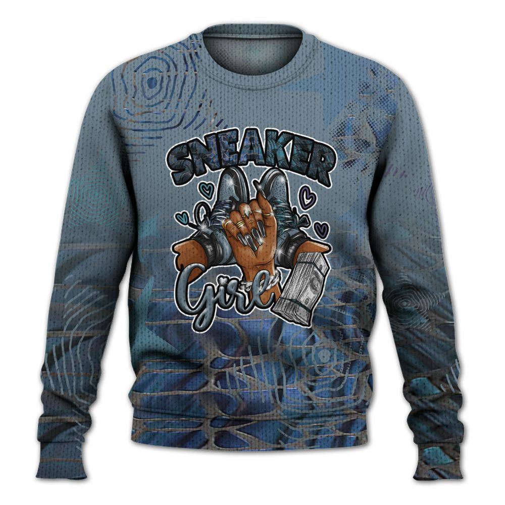 Knitted Sweater To Match Air Foamposite Kazuya Mishima - Sneakerz Girlz Unique Starz