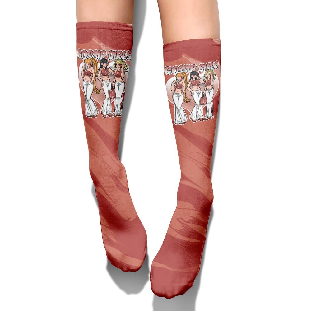Sock To Match Dune Red 13s - Gossip'Girls Colored