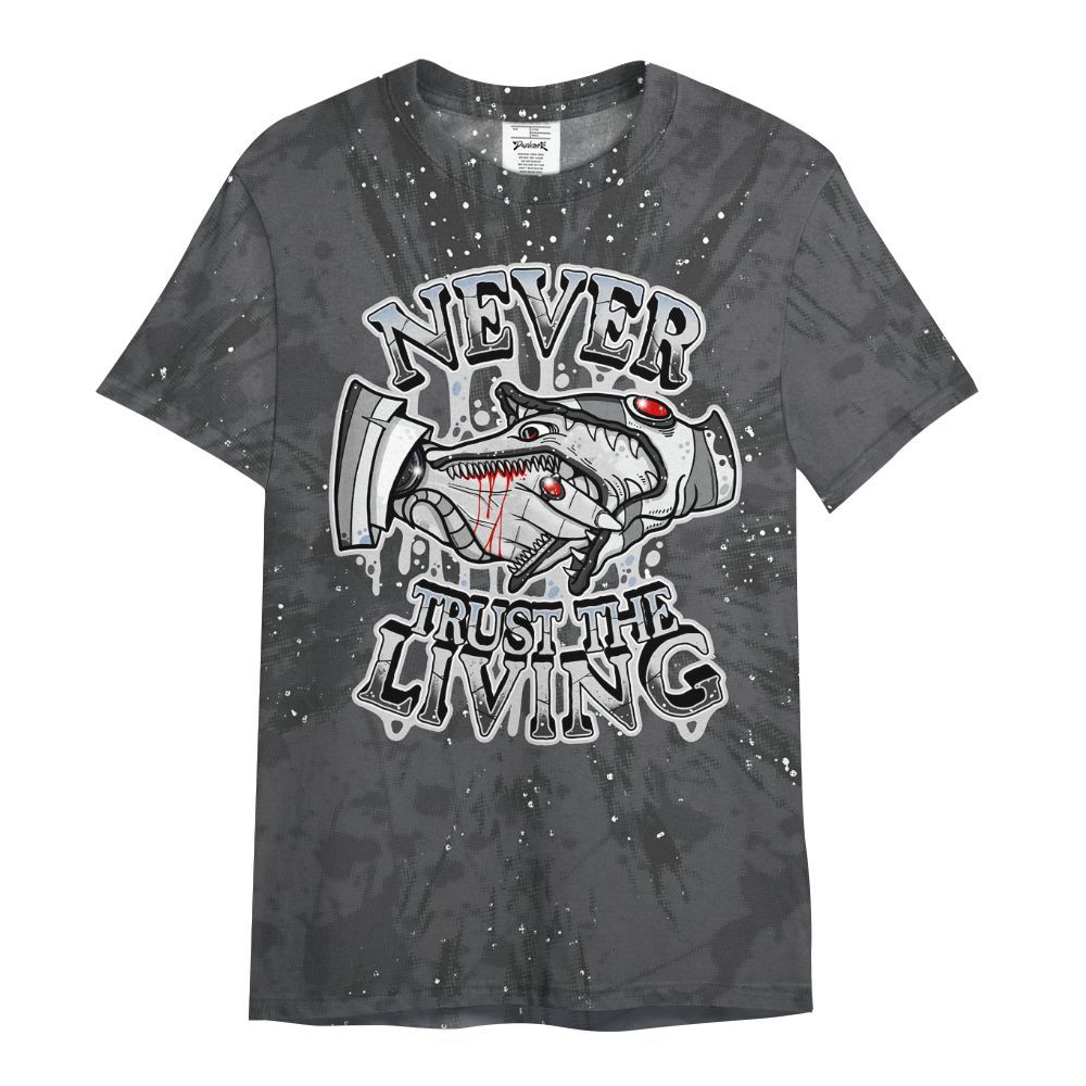 Shirt To Match Reverse Oreo 6s - Never Trusting Living Graphic Halloween All Over Print