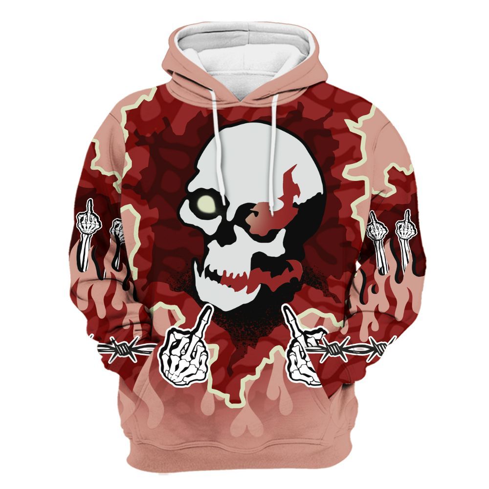 Hoodie To Match Valentines Day 3s - F Around Find Out Graphic Trapped All Over Print