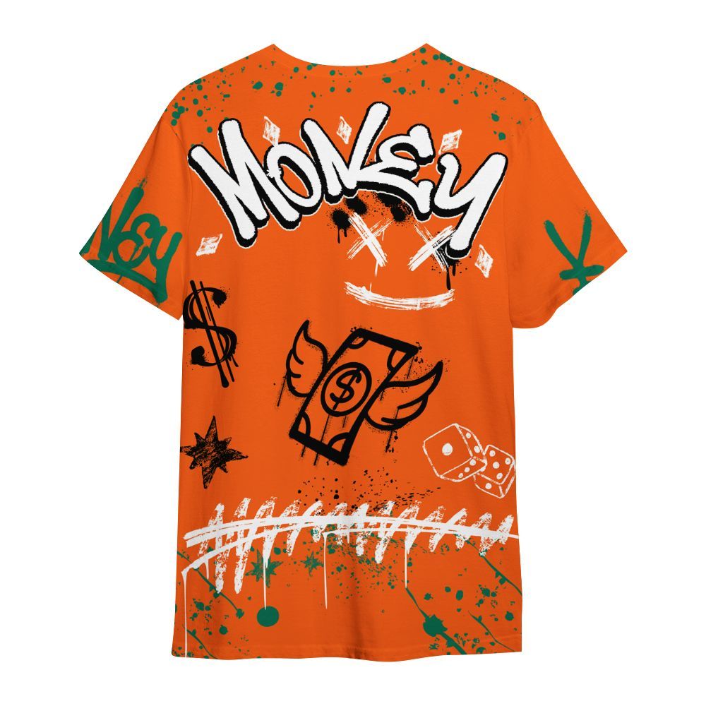 Shirt To Match SoleFly Sail Gorge Green 3s - Everybody Paid In Full Crayon All Over Print