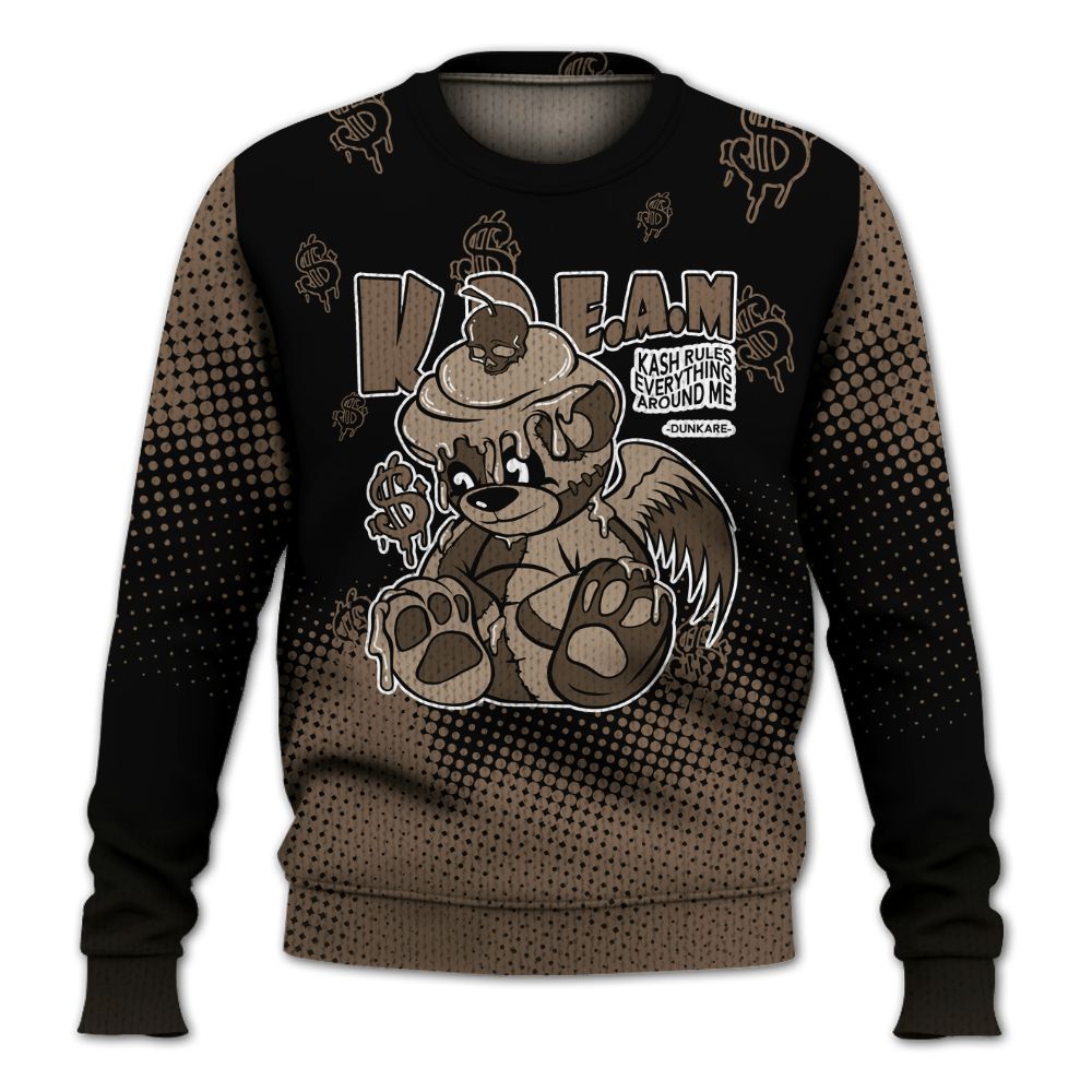 Knitted Sweater To Match Dark Mocha Jack - Loot Bear Unique Drip