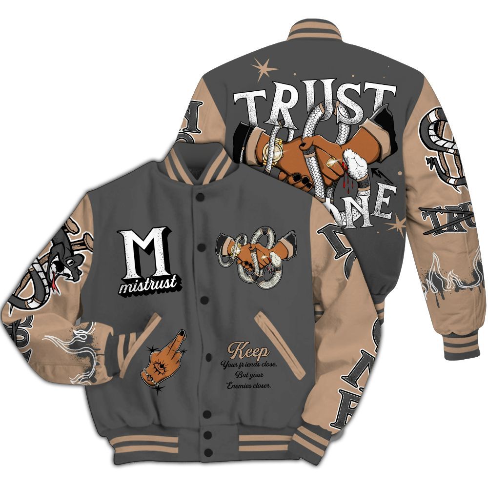Varsity Jacket To Match Kobe 9 EM Mamba - Trust No One Snake-Bite Street Style All Over Print