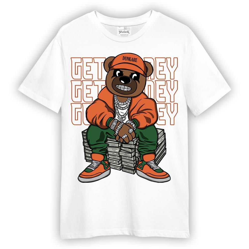Shirt To Match Low Miami 5s - Get Money Bear Shirt Unisex