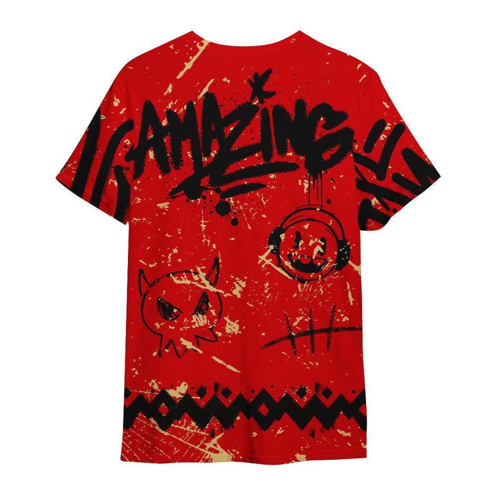 Shirt To Match Ja 2 Halloween - Friday Sneaker Crayon All Over Print