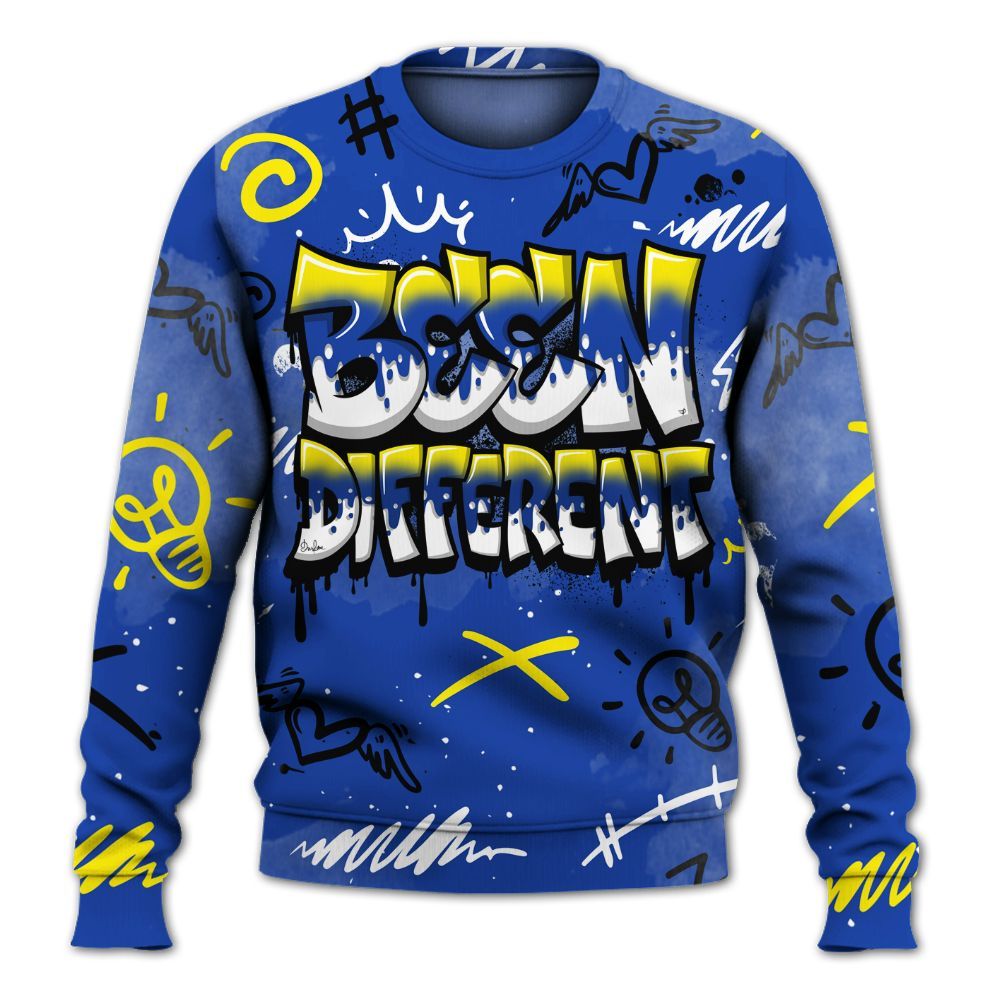 Sweatshirt To Match Laney 14s - Drip Been Di2ferent All Over Print