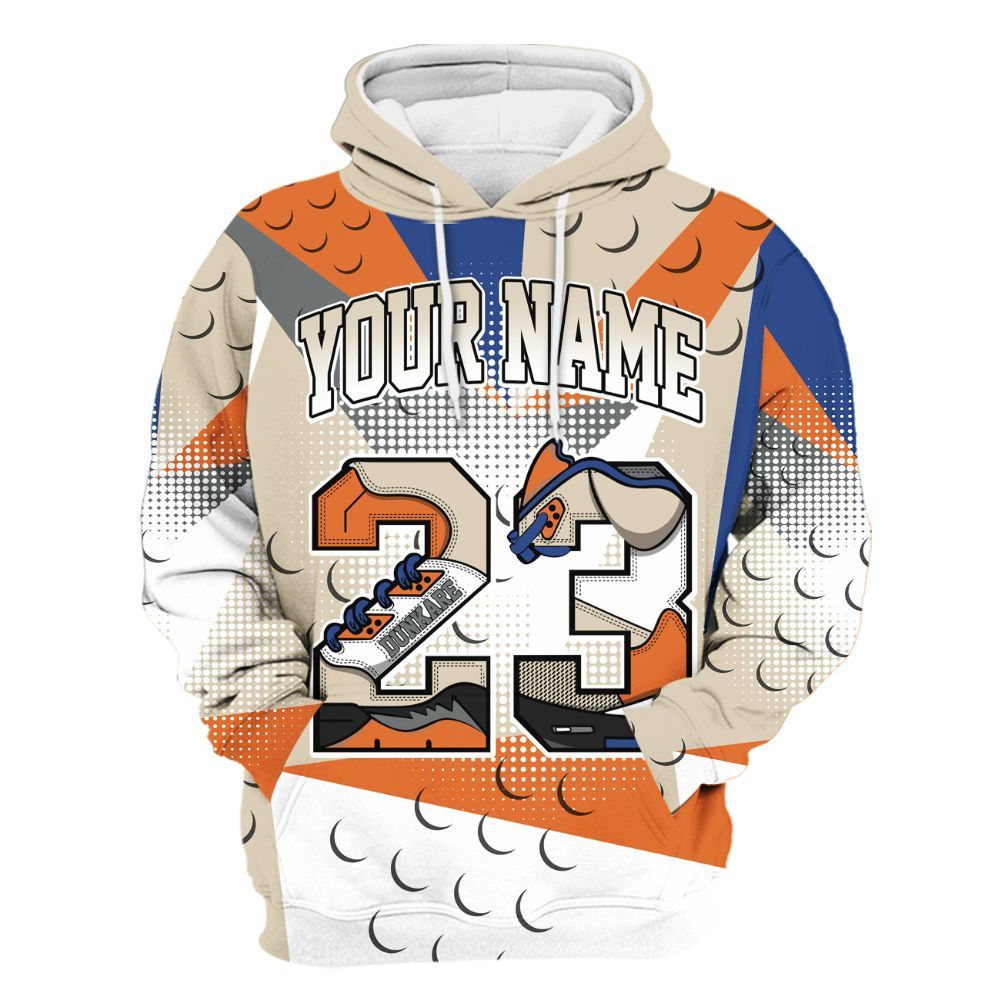 Hoodie To Match Air Max 90 Rattan Birch - Poly Custom Name Number 23 5s All Over Print