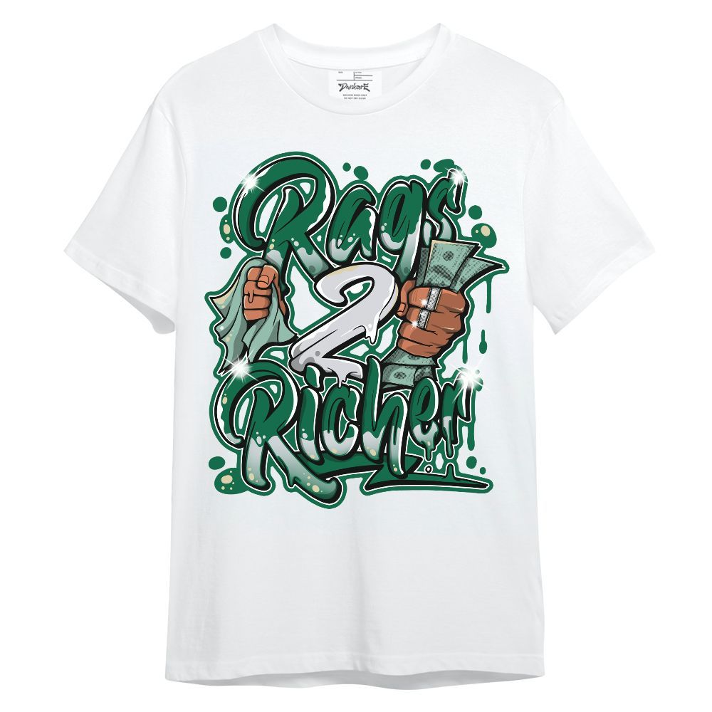 Shirt To Match Pine Green 4s - Rag 2 Rish Graphic Unisex Shirt