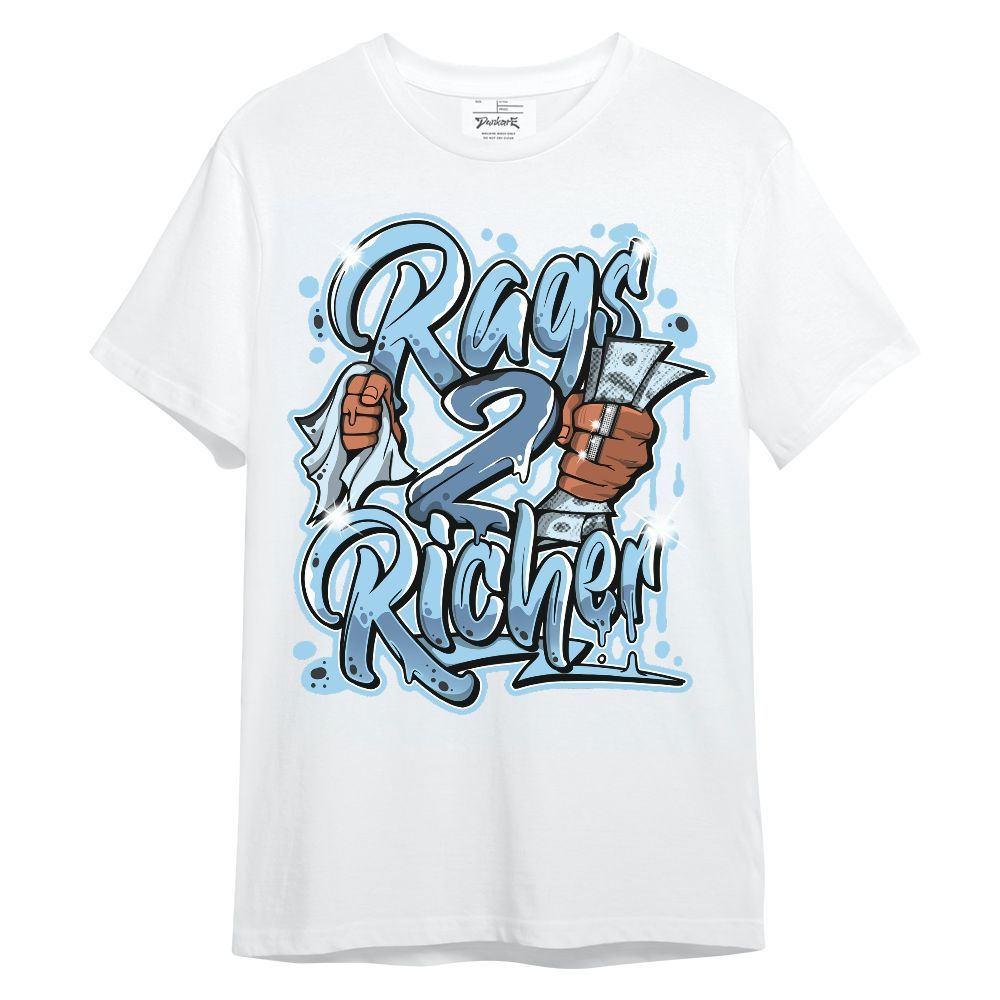 Shirt To Match Legend Blue 11s - Rag 2 Rich Graphic Unisex Shirt