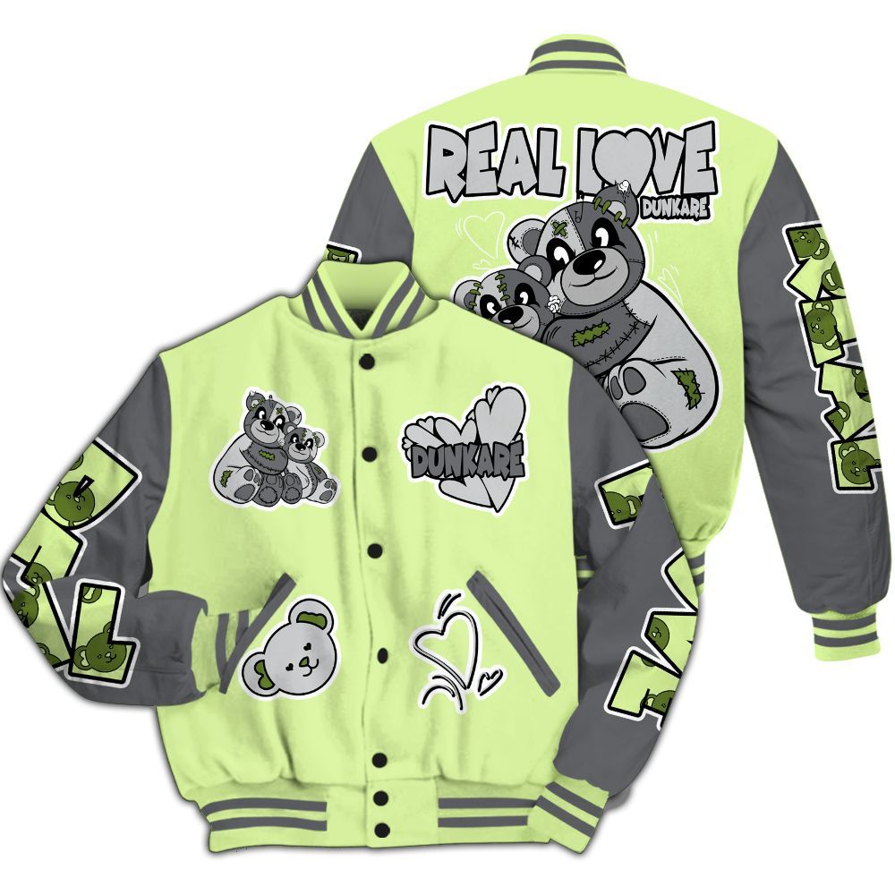 Varsity Jacket To Match Smoke Grey Volt TR 1s - Sincere Fondness Bear All Over Print
