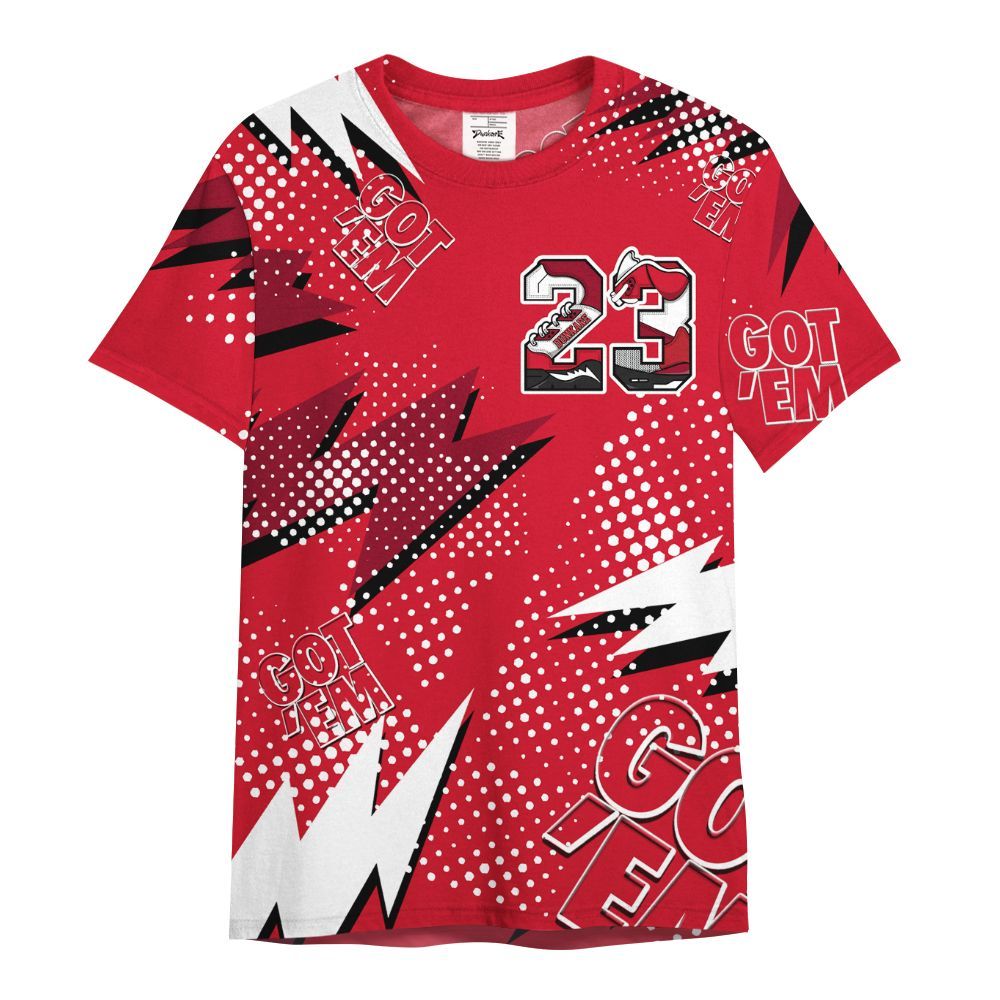 Shirt To Match Air DT Max 96 Love Letter - 23 Custom Name 5s All Over Print