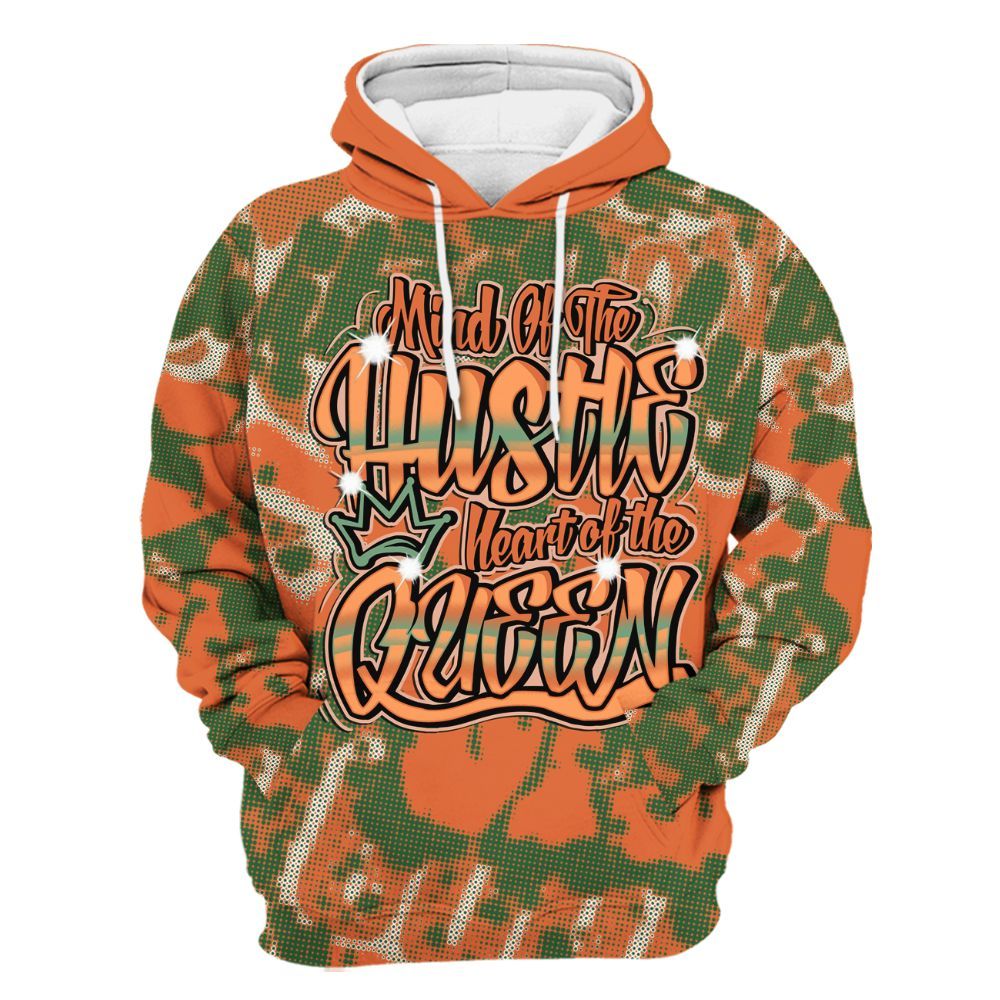 Hoodie To Match Low Miami 5s - Hustles Heart Queens Street All Over Print