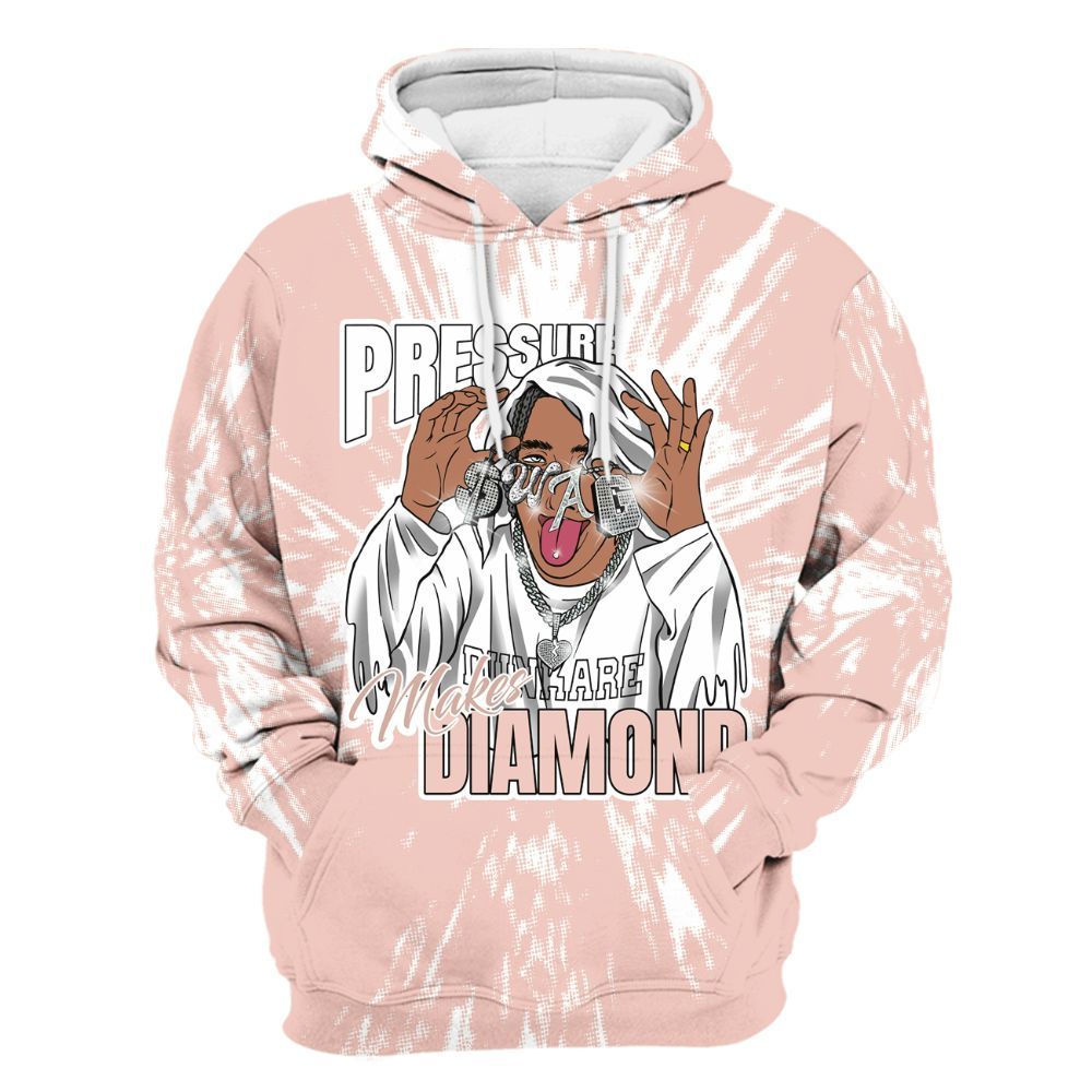 Hoodie To Match Low Legend Pink 11s - Pressures Makes Hoodie To Match Lux All Over Print