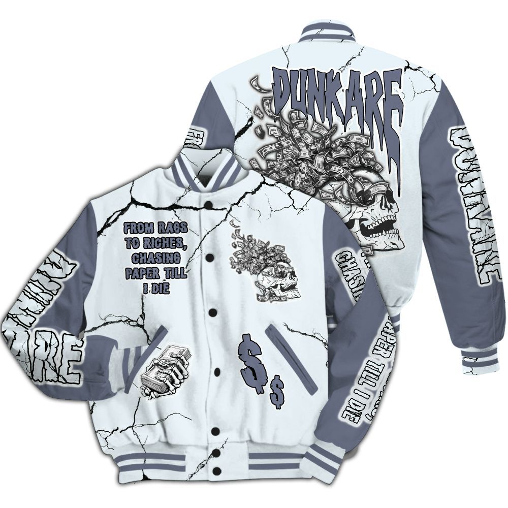 Varsity Jacket To Match Air Foamposite Jin Kazama - From Rags To Riches All Over Print