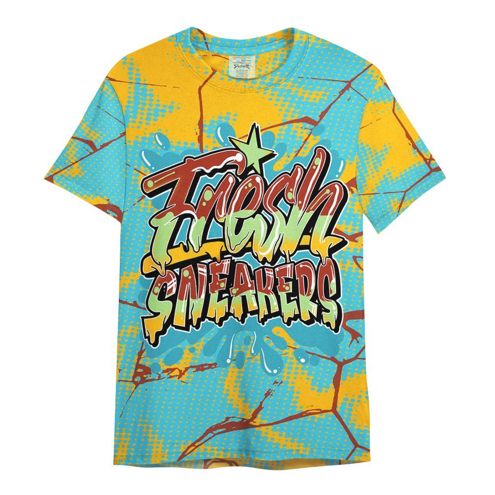 Shirt To Match SB Dunk Di'Orr Greenwood - Fresh Shoe White Graphic Crack Shirt Unisex