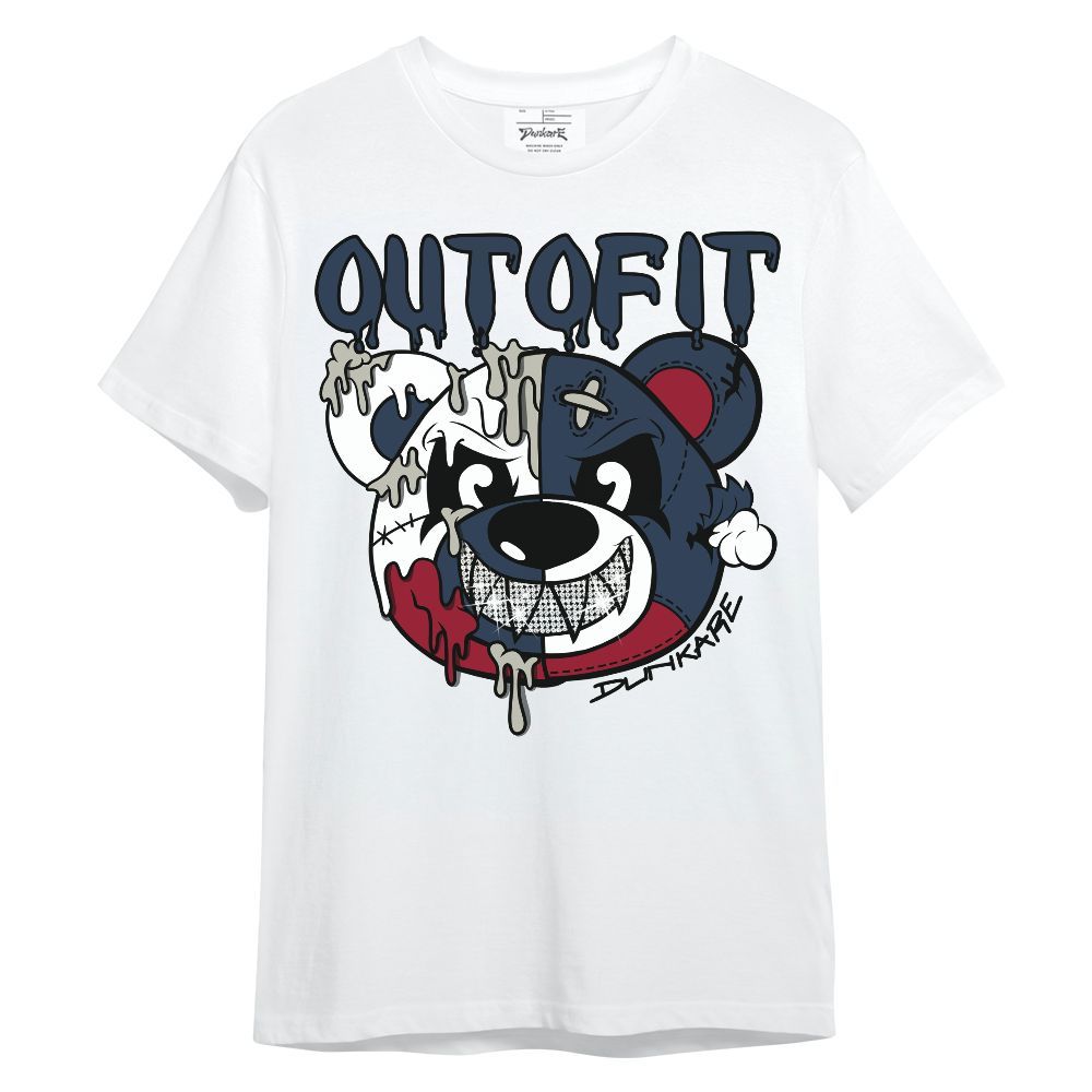 Shirt To Match Navy Blue 2024 6s - Out Of It Bear Unisex Shirt
