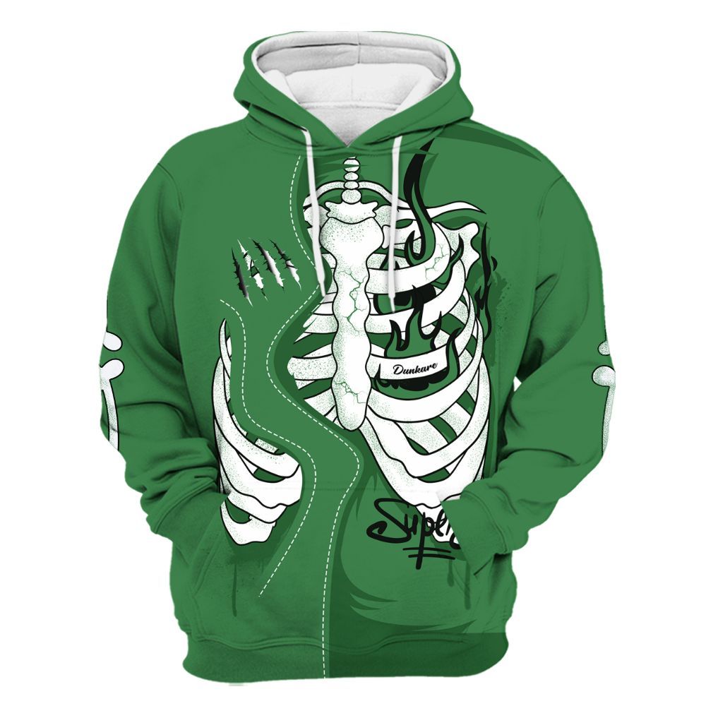 Hoodie To Match Lucky Green 1s - It's The Kick For Me All Over Print