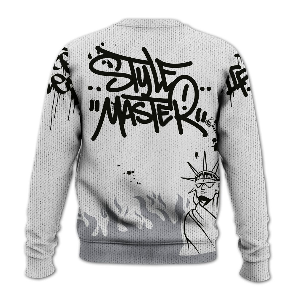 Knitted Sweater To Match Baroque Brown 12s - Graphic Fck Around Find Out