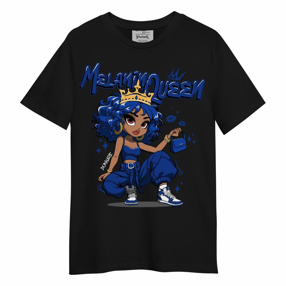 Shirt To Match Air Foamposite One Royal - Melanin Queen Pretty Unisex Shirt
