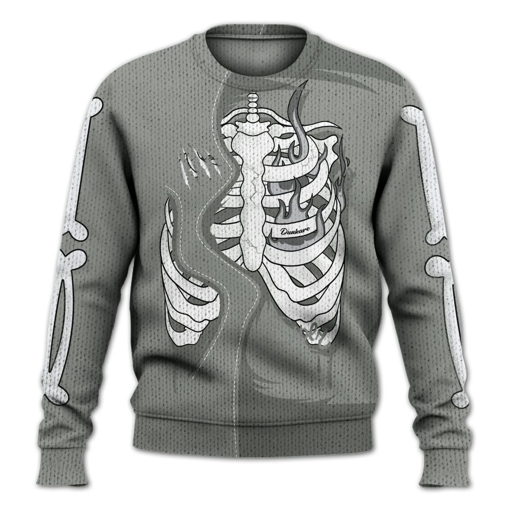 Knitted Sweater To Match Paris Cement Grey 4s - It's The Kick For Me