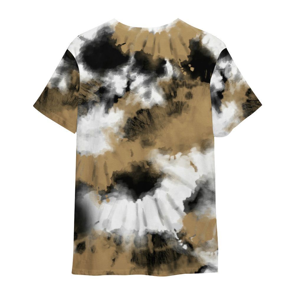 Shirt To Match High OG Black Metallic Gold 1s - Tie Dye FK Around Find Out All Over Print