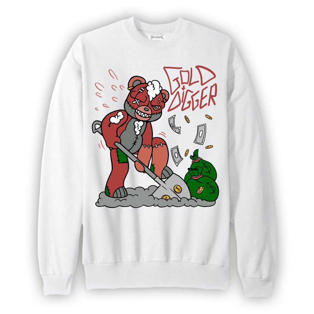 Sweatshirt To match Dune Red 13s Sweatshirt - Goal Digger Hugz Graphic