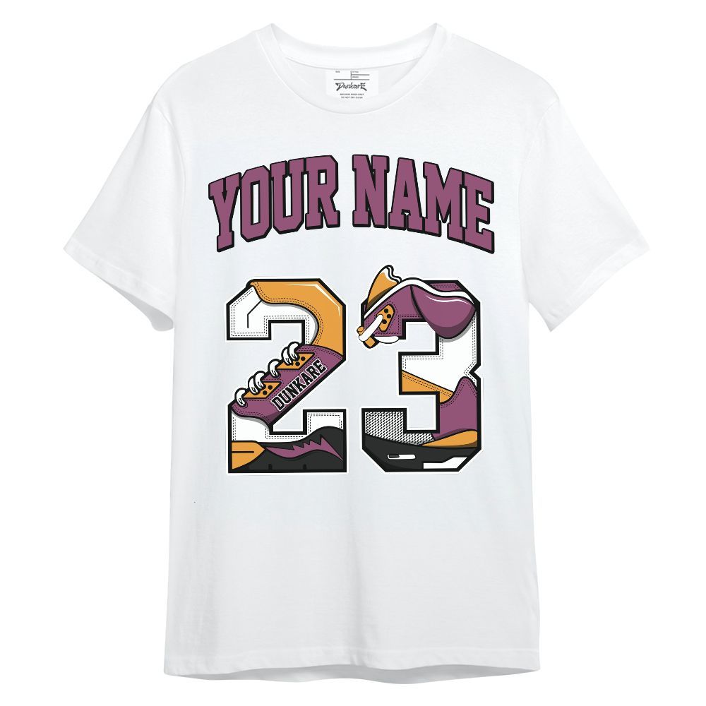 Shirt To Match High OG Brotherhood 1s - Custom Name Number 23 5s Unisex Shirt
