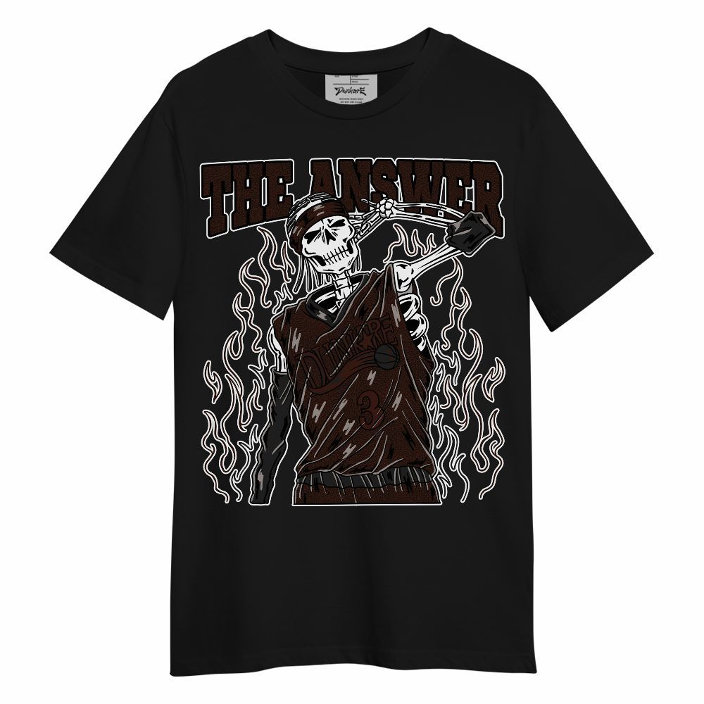 Shirt To Match Air Force 1 Low Halloween Skull 2024 - Allen Answer Skeleton Unisex Shirt