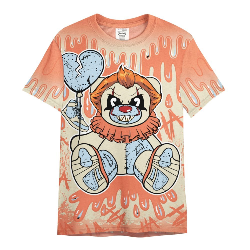 Shirt To Match DJ Khaled Crimson Bliss 5s - Shoe Game Bear Drip All Over Print