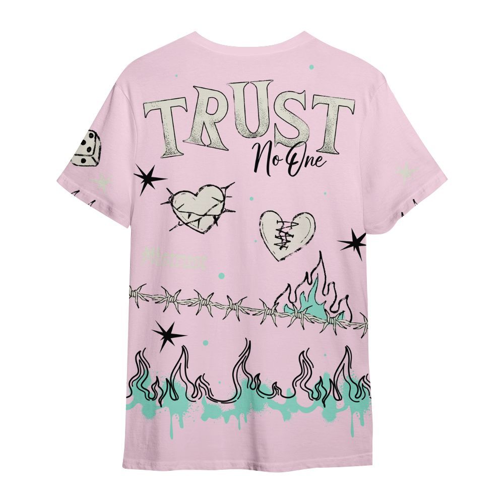 Shirt To Match Retro Easter 5s - Trust No One Snake-Bite Doodle Crayon All Over Print