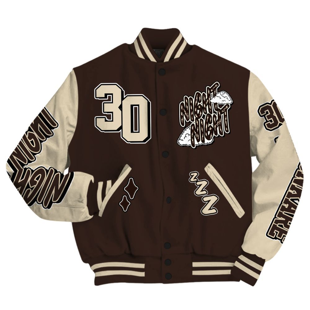 Varsity Jacket To Match 2025 Retro Earth 5s - Seeya Skeleton All Over Print