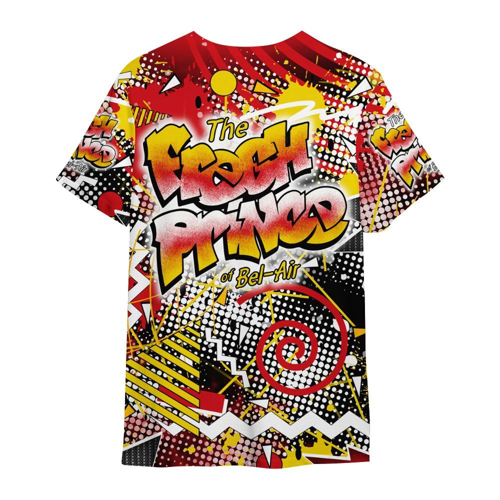 Shirt To Match Ferrari 14s - Fresh Sneaker 90s All Over Print