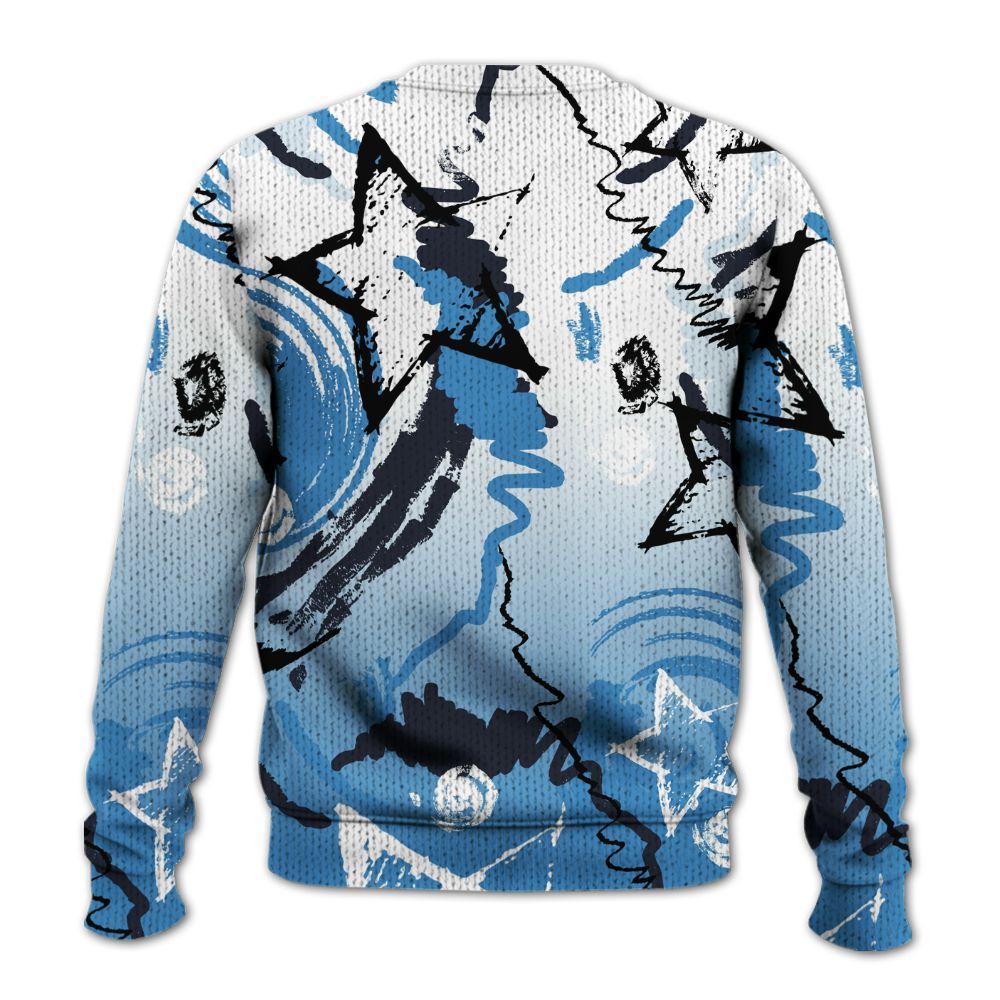 Knitted Sweater To Match Low OG Obsidian 1s - Grind Shine Later Drip