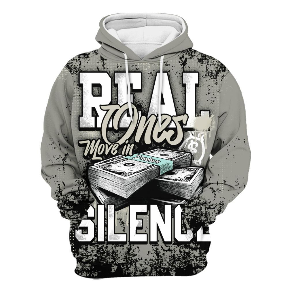 Hoodie To Match Low OG Year Of The Snake 1s - Move In Silence Money Street Retro All Over Print