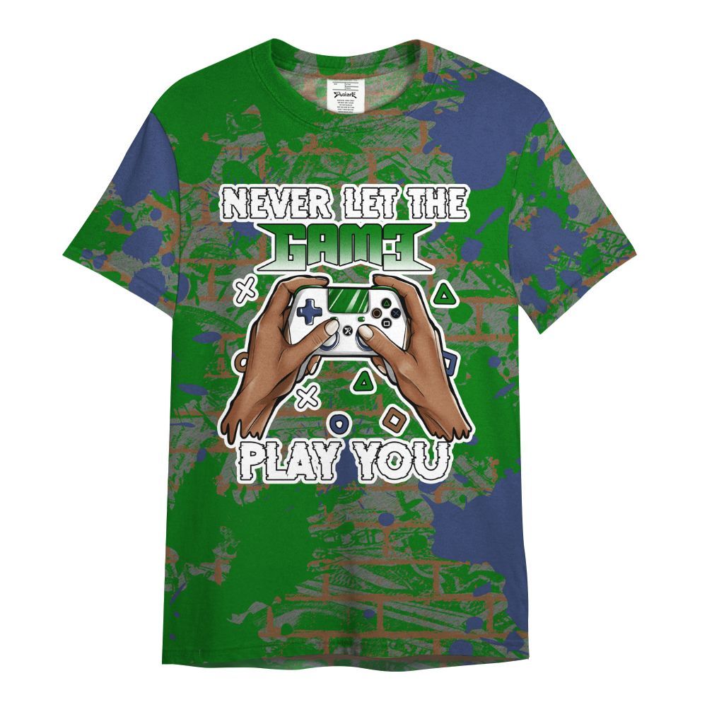 Shirt To Match Midnight Navy 13s - PlayGame Human Brick All Over Print