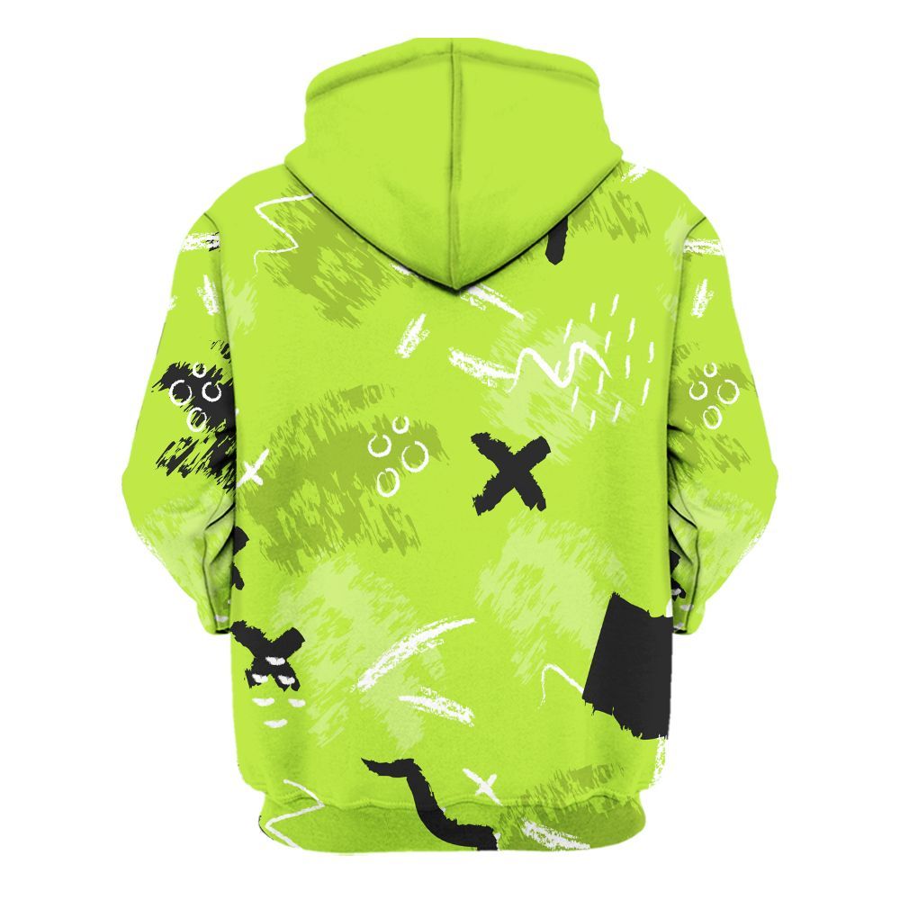Hoodie To Match Air Force 1 Low Dance Volt - Hustle Grind Pray Retro All Over Print