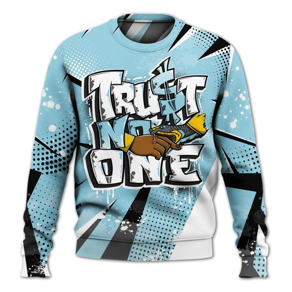 Sweatshirt To Match Dunk High Homer Simpson - Poly Trust No One Dripping All Over Print