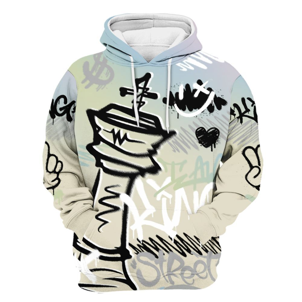 Hoodie To Match Joins Year Of The Snake 5s - Street King Chess Streetwear All Over Print